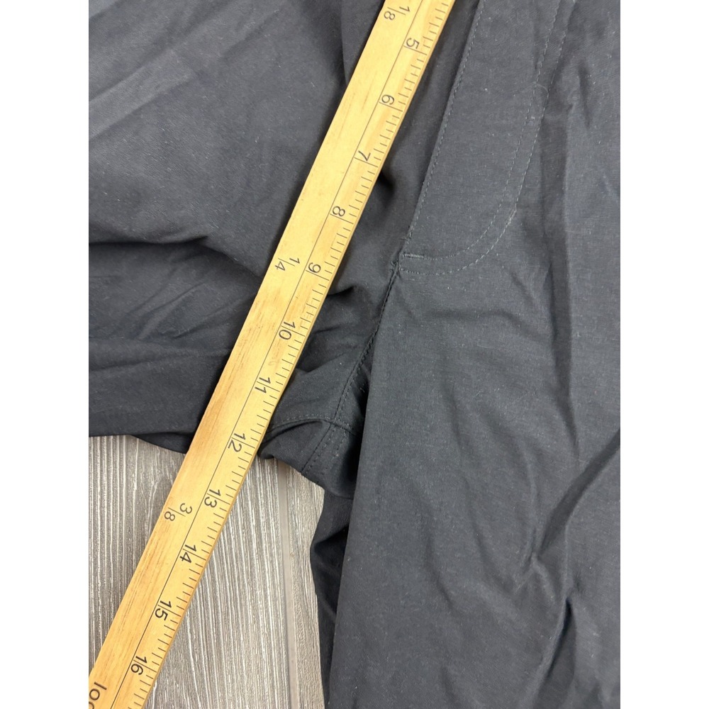 Eddie Bauer Mens Black Hiking Pants 40x30 Nylon Spandex Outdoor Casual - Picture 7 of 11